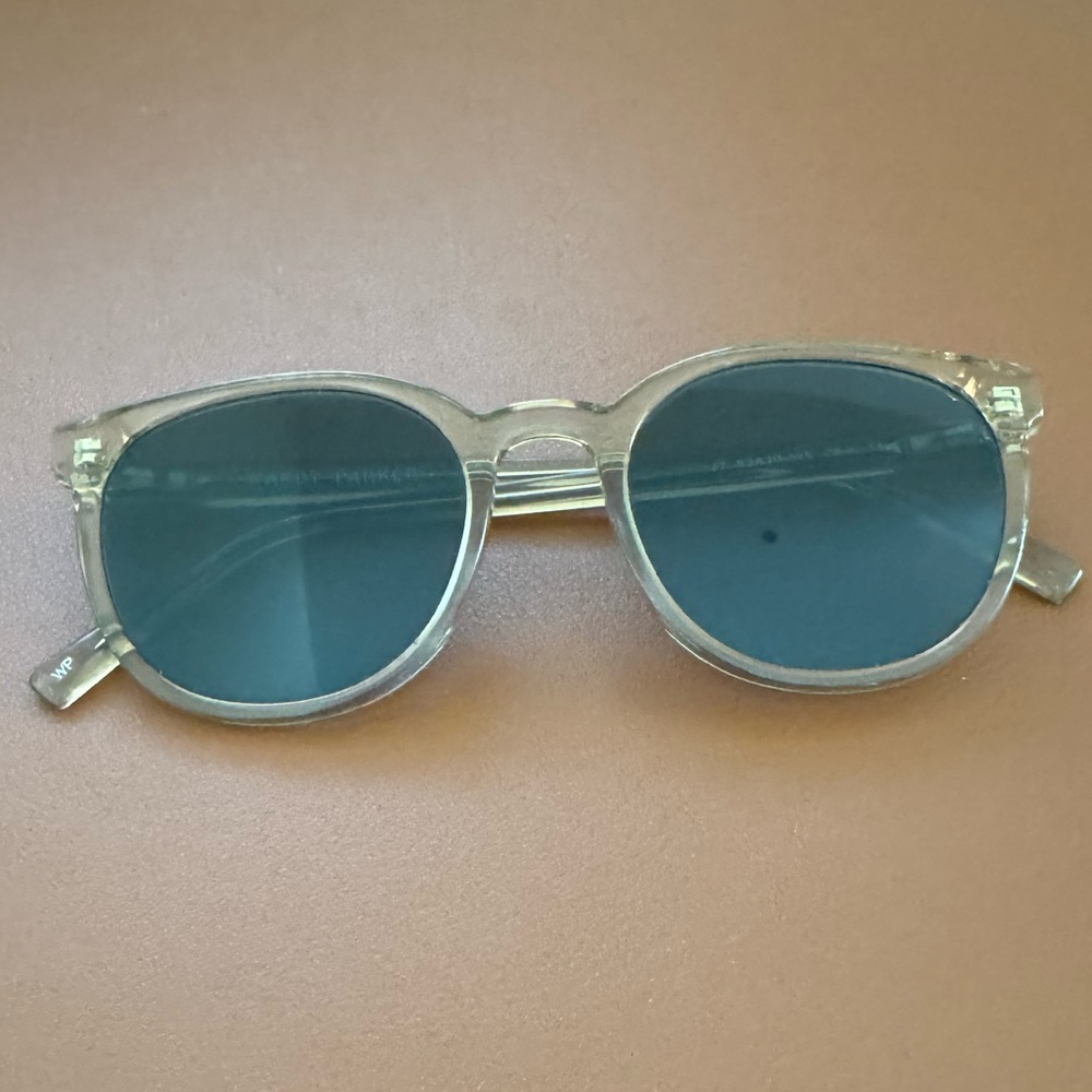 Warby Parker GILLIAN M 177 Nutmeg Crystal 52-20-145 Sunglasses